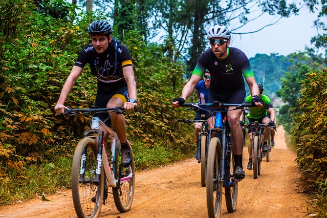 7 Hours Guided Cycling Tour to Sezibwa Waterfalls - Crossing through tea farms and other countryside textures