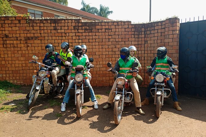Kampala boda boda tours [motorbike tours]. - Gaddafi National Mosque, minaret climb, and the view over Kampala