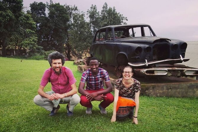 Kampala boda boda tours [motorbike tours]. - Rubaga Cathedral on the hill, then African Village craft market