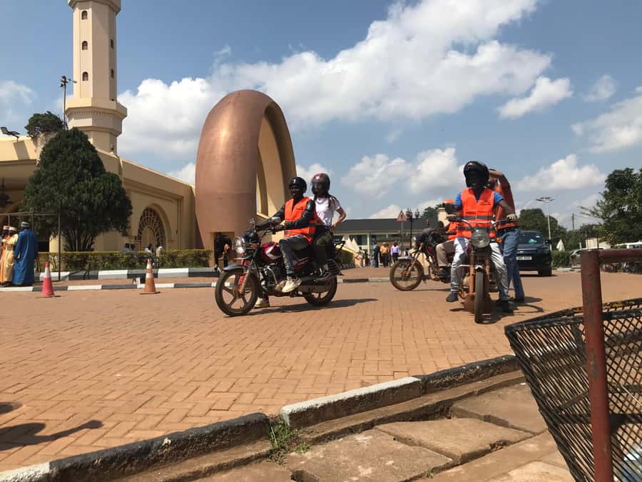 KAMPALA MOTOR BIKE TOURS (boda boda tours) - Owino Market: Shopping Time and Everyday Kampala Noise
